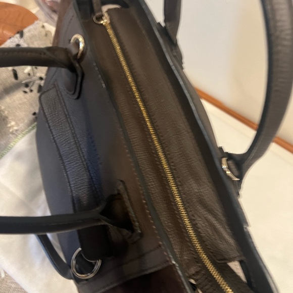 Longchamp Leather and Suede Mailbox Medium Tote Handbag - Picture 2 of 6